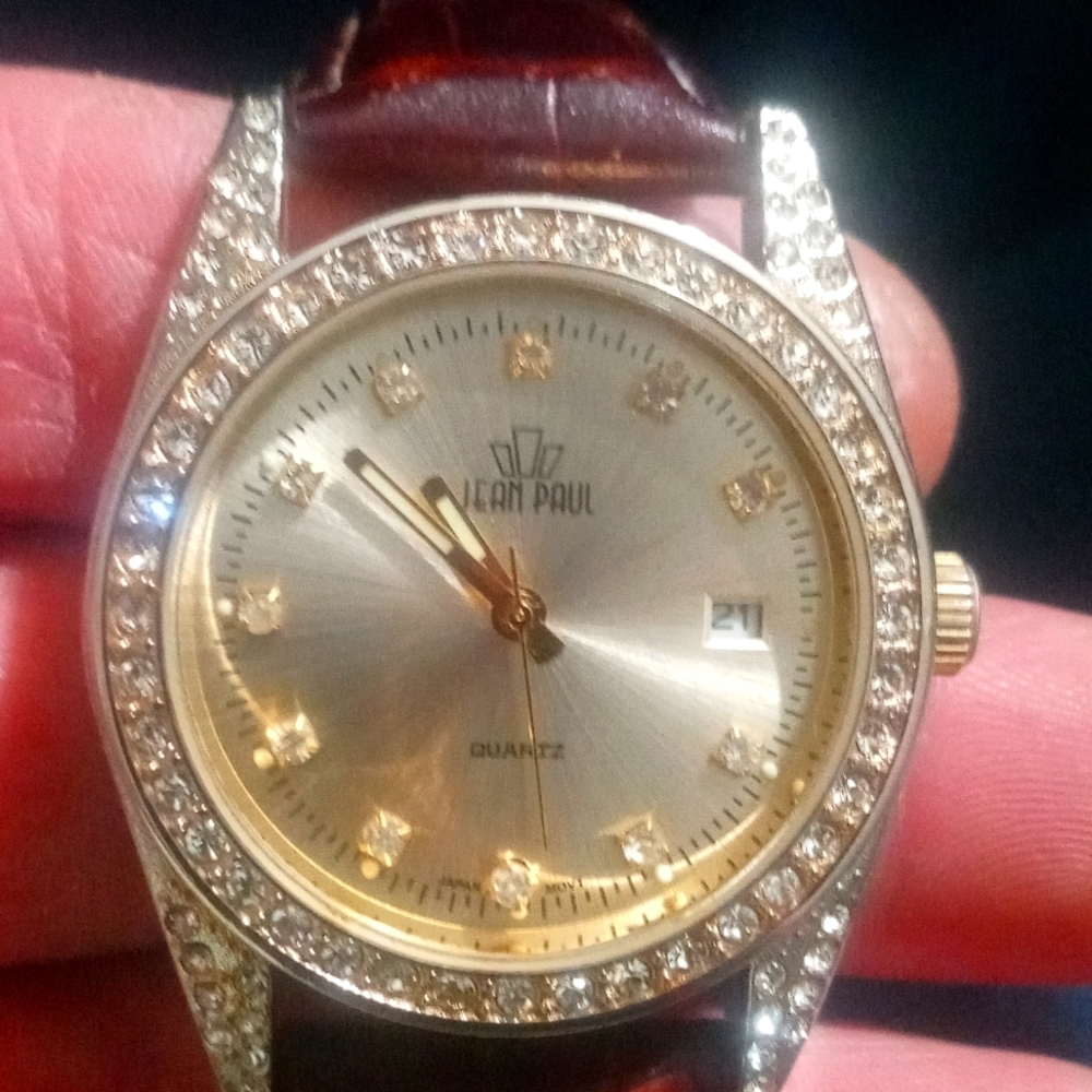 Jean Paul watch Dakota leather band